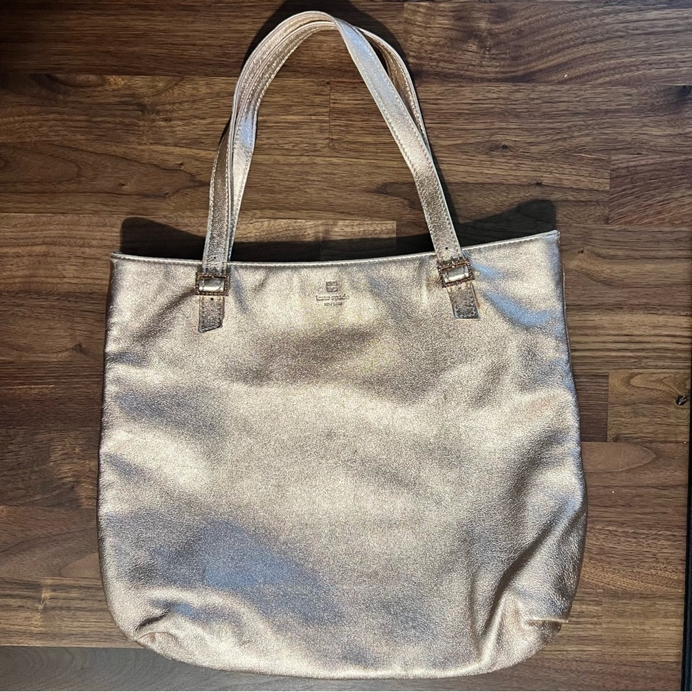 Kate Spade Rose Gold Tote Small Bag